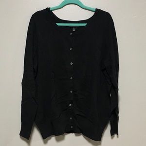 Lane Bryant Black Cardigan